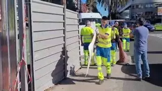 Operativo especial por la borrasca Claudia: Las Palmas de Gran Canaria limpia sus barrancos