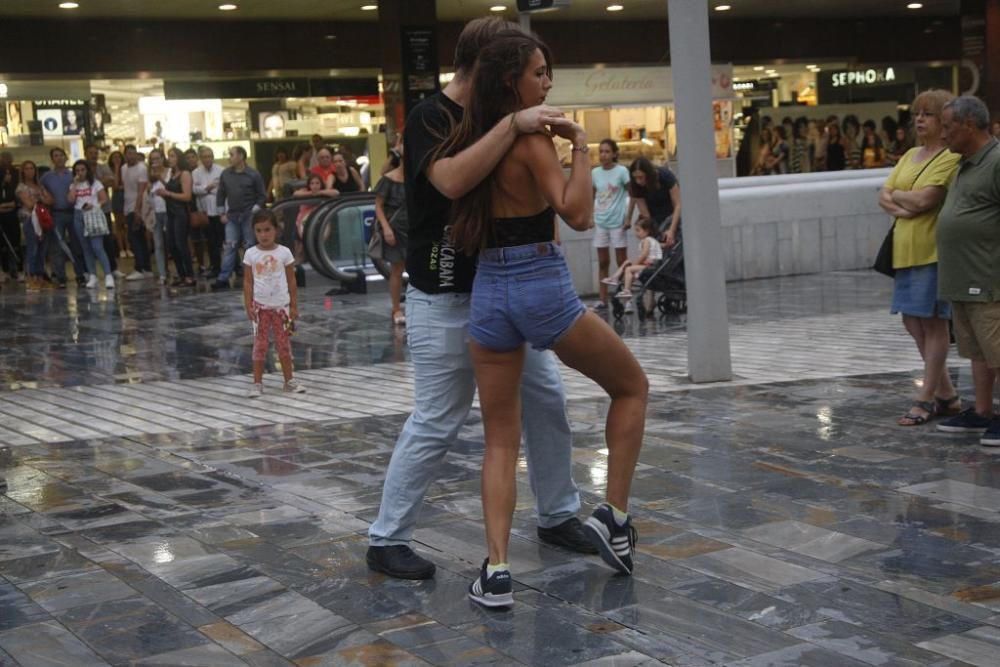 Taller de salsa en la Feria de Murcia