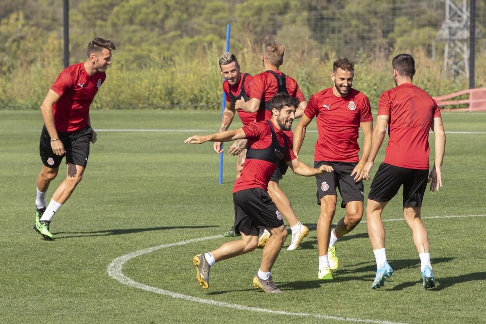 Entrenament del Girona FC