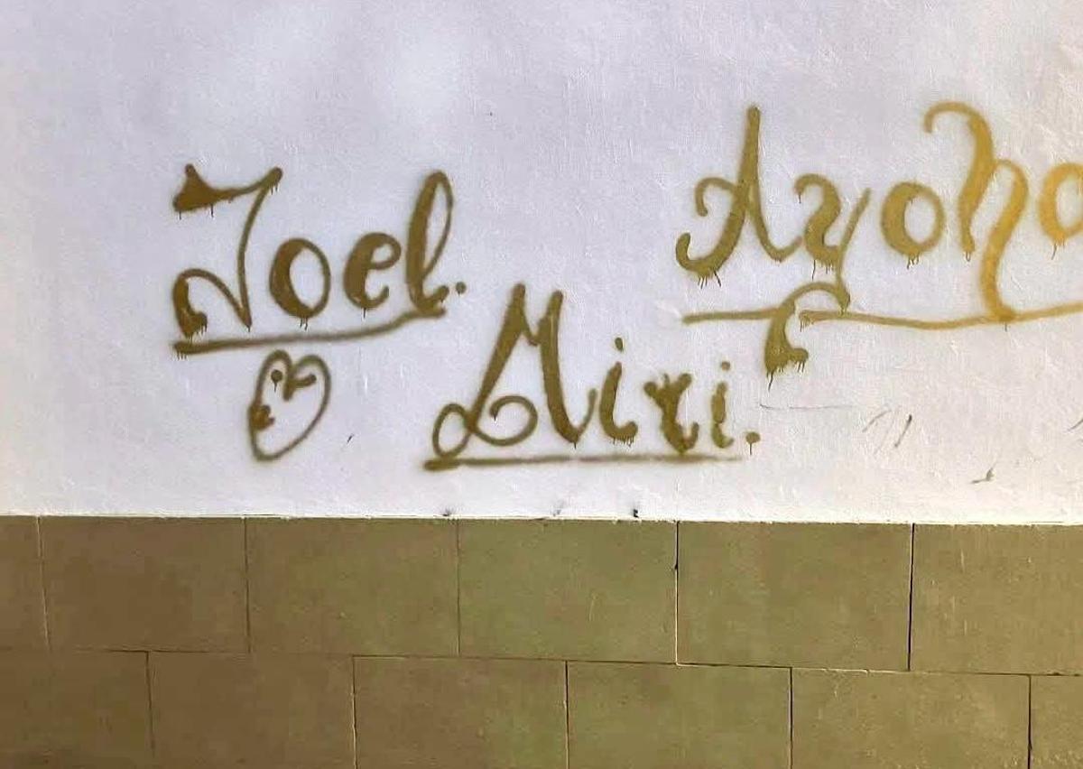 Pintada del santuario de Nuestra Señora del Carmen