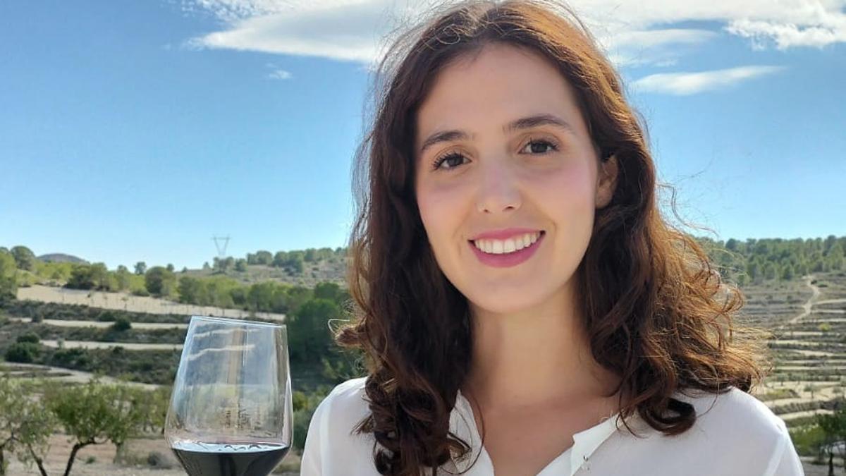 Nerea Tomás, enóloga del año en la Comunitat Valenciana.