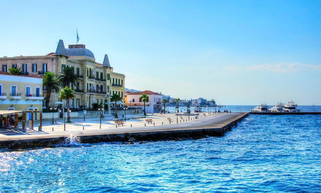 Isla de Spetses, una de las Islas Saraónicas