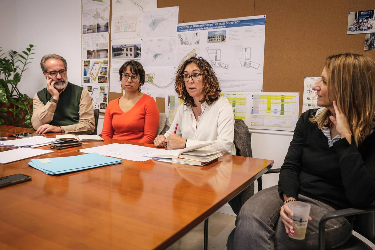 Urbano Sánchez, Elisabet Sintes, Inma Gascón y Belén Soto.