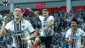 Los rayados celebran su victoria