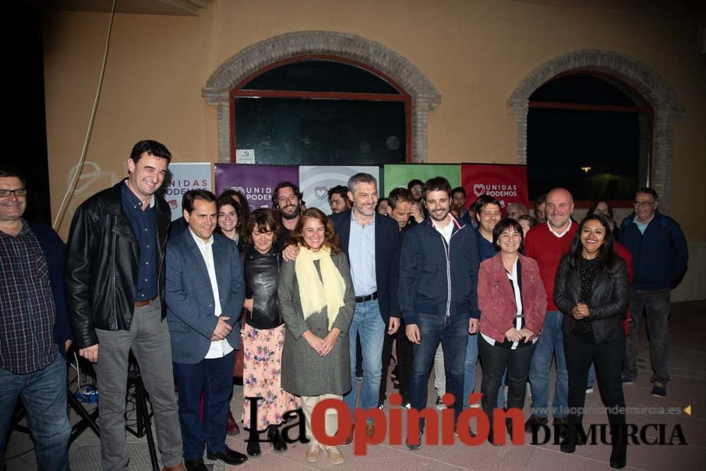 Noche electoral en la sede de Unidas Podemos