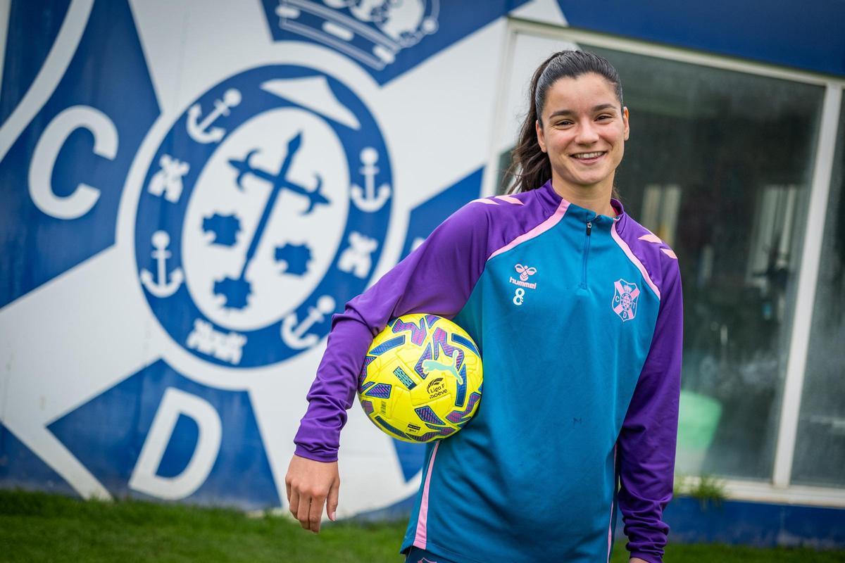 Violeta Quiles, en las instalaciones de El Mundialito.