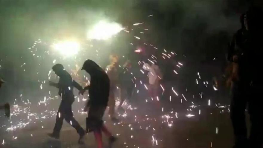 Los 'Dimonis d'Alaró' cierran las fiestas de Sant Roc