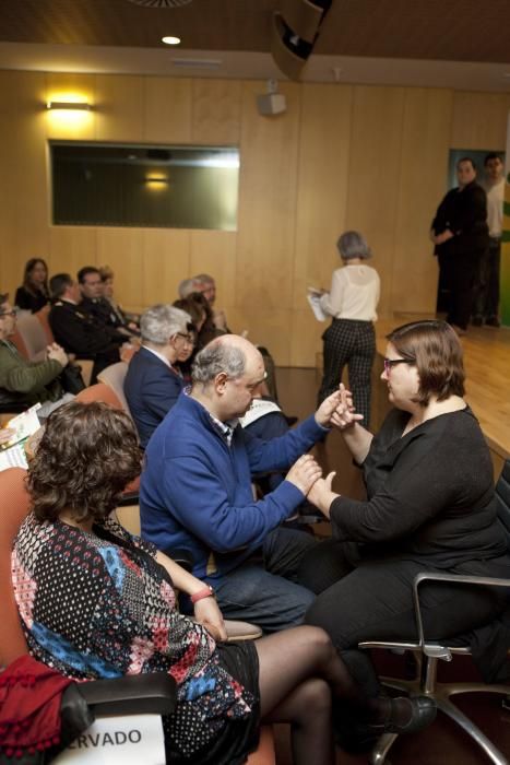 La consejera Pilar Varela asiste al acto conmemorativo de la fundación de la ONCE para las personas sordociegas