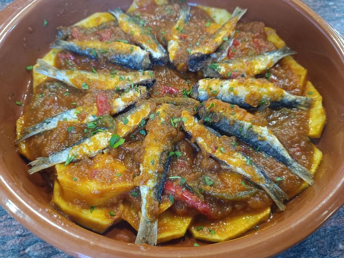 Las jornadas del pescado azul en el restaurante Taberna Herlogón de O Grove. Las jornadas del pescado azul en el restaurante Taberna Herlogón de O Grove.