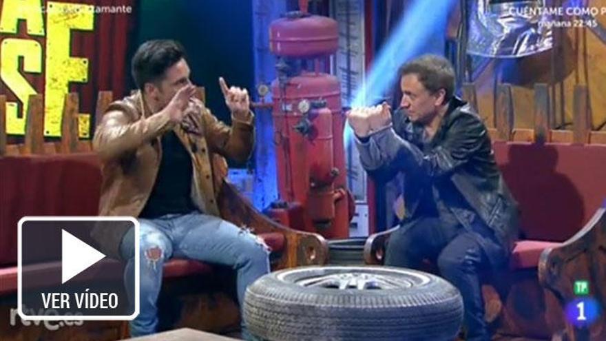 David Bustamante se pone &#039;gallito&#039; con José Mota