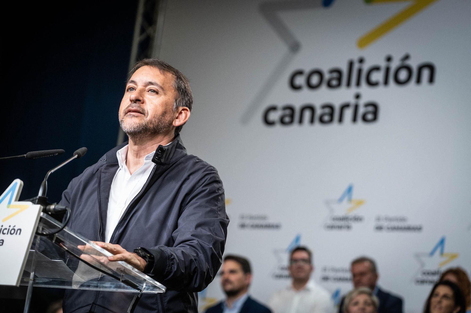 Candidaturas de Coalición Canaria en Tenerife.