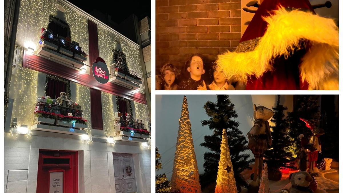 La Casa de Papá Noel de Burriana es la gran atracción de estas navidades.