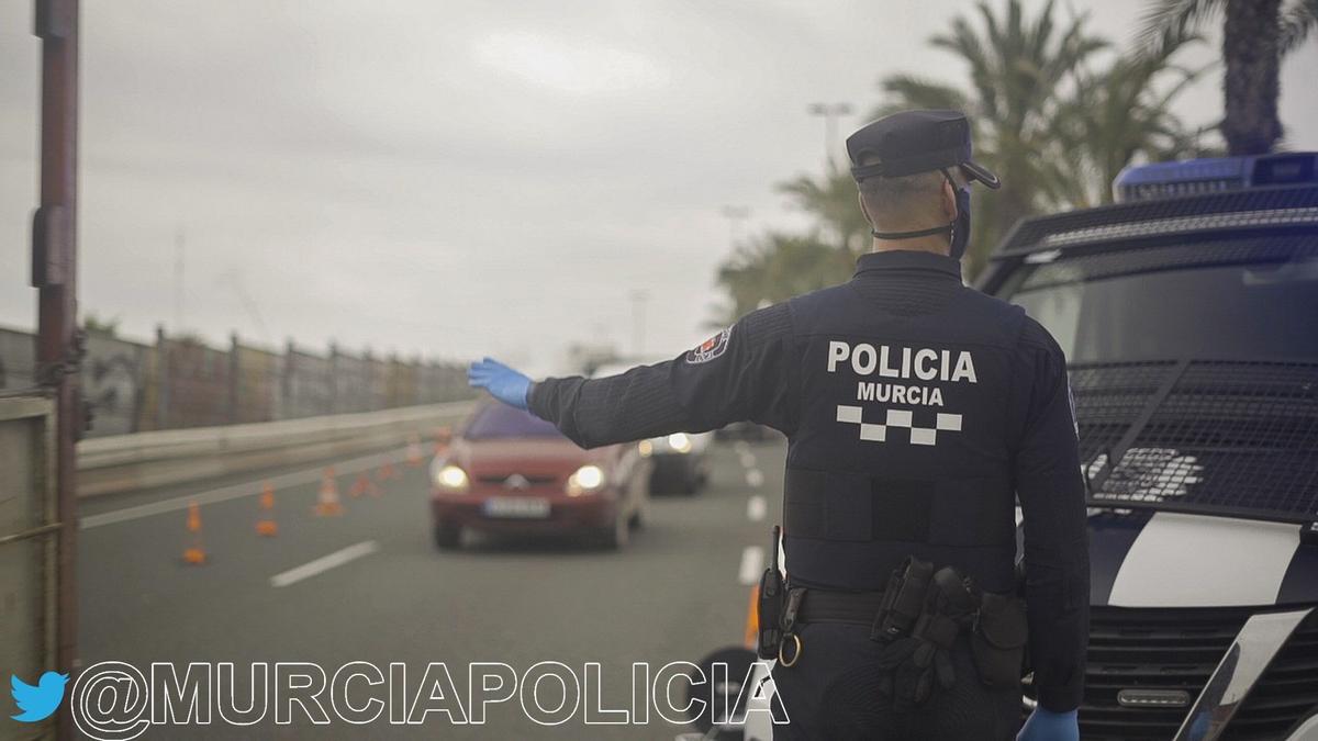 Una fotografía de recurso de la Policía Local de Murcia.