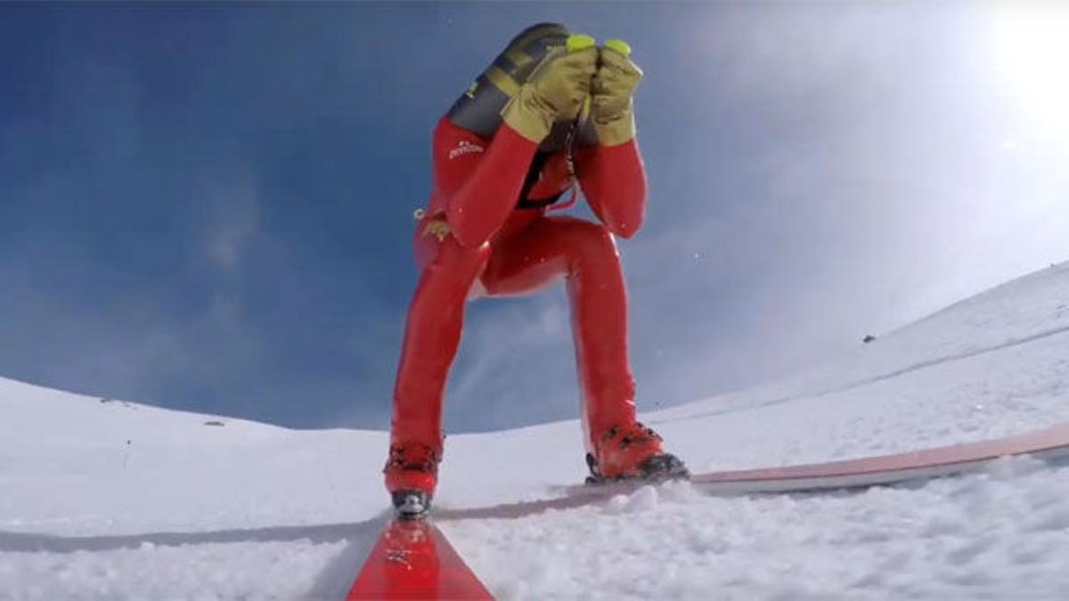 Jan Farrell y el sueño de superar los 231 km/h sobre unos esquís