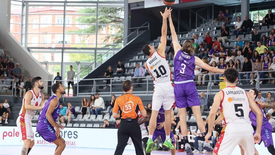 El Casademont Zaragoza logra en la prórroga una victoria de mérito en la cancha del Palencia (82-86)