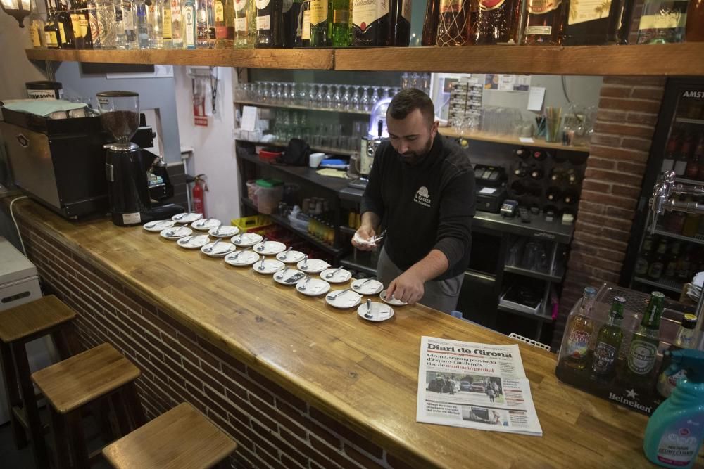 Bars i restaurants de Vilobí reobren a la fase 1 de la desescalada