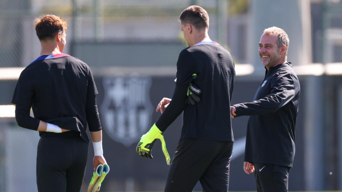 ¿Cuando vuelva Ter Stegen, Szczęsny seguirá siendo el número 1? Hansi Flick responde