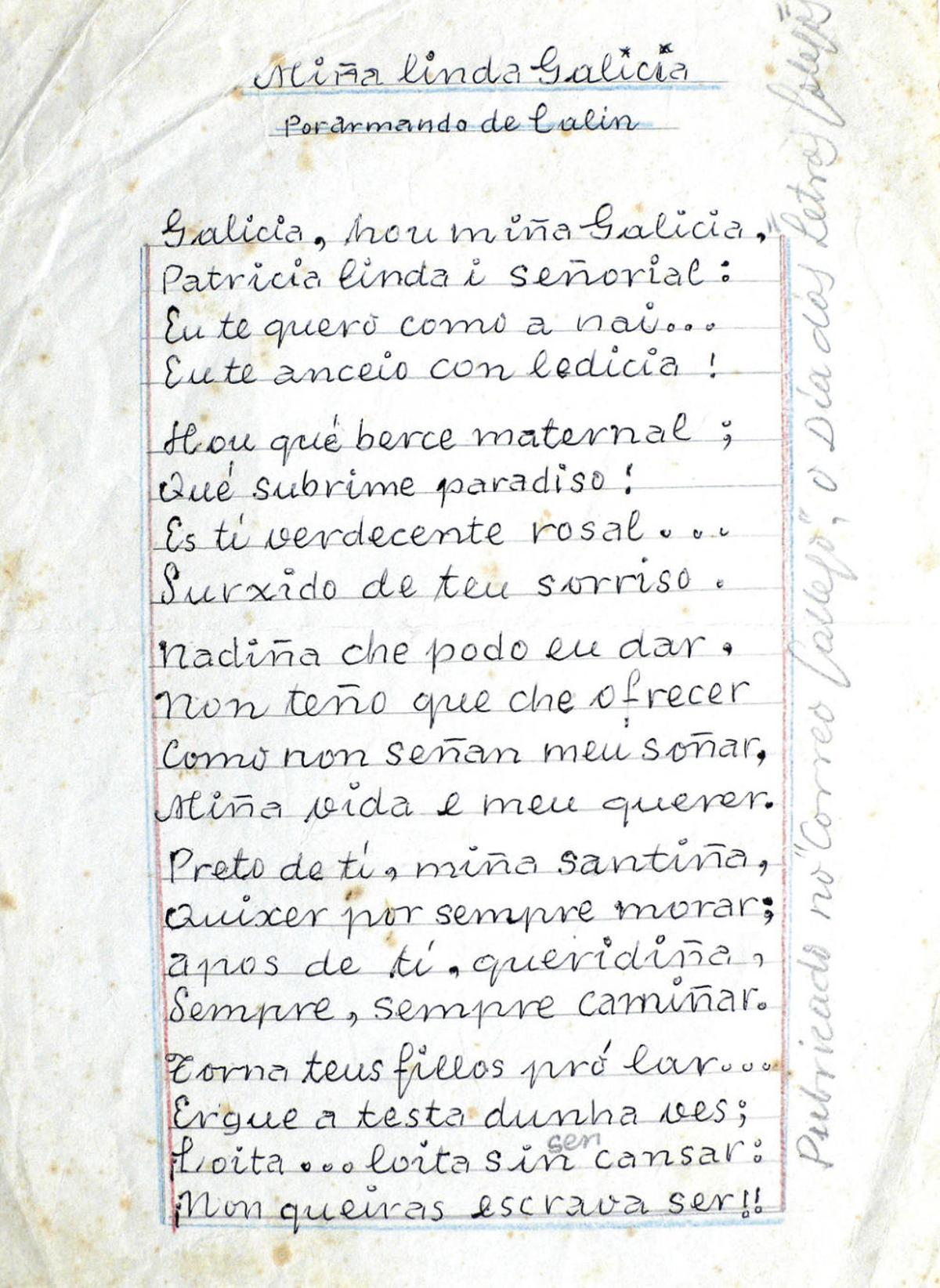 Armando de Lalín, o perpetuo axudante de Ramón Mª Aller