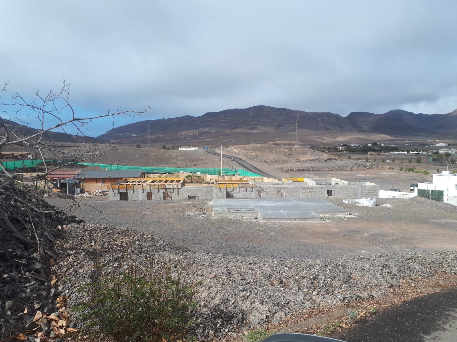 Efectos de la lluvia en Arrecife