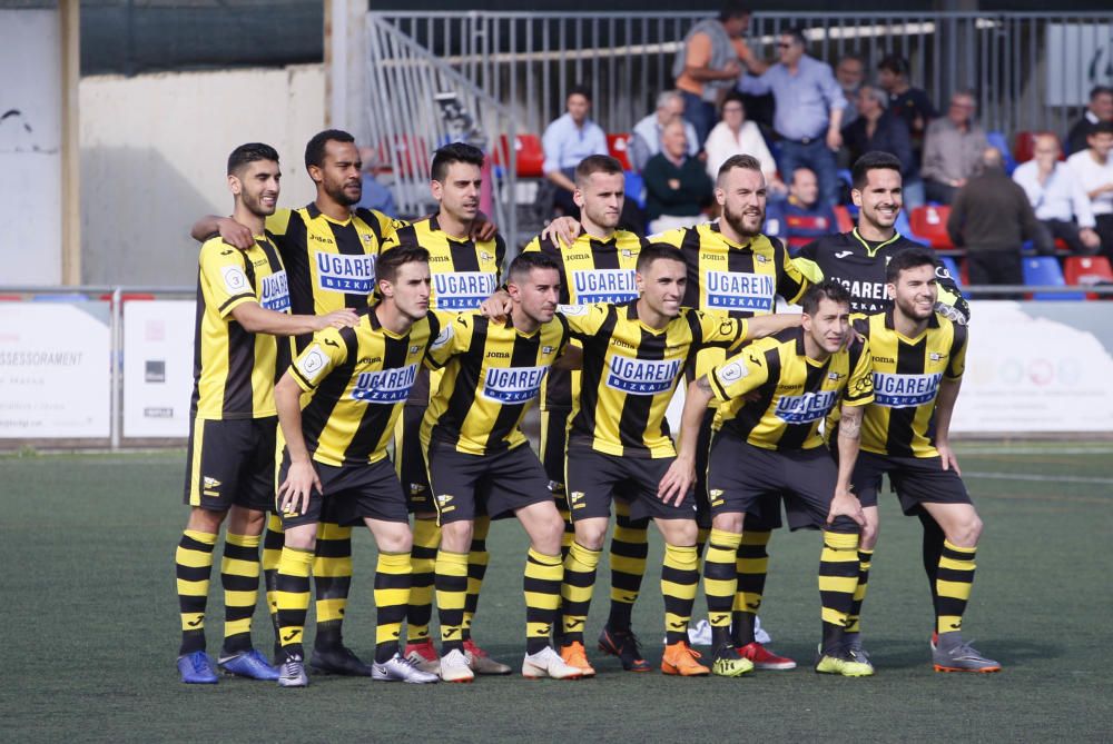 Les imatges del Llagostera - Portugalete (2-0)