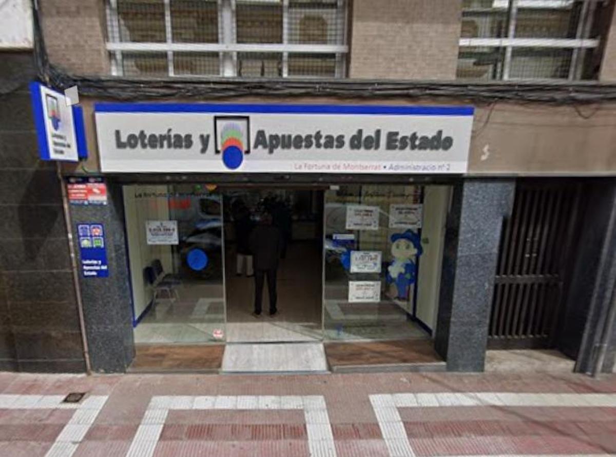 L'administració d'Olesa que ha validat el bitllet afortunat
