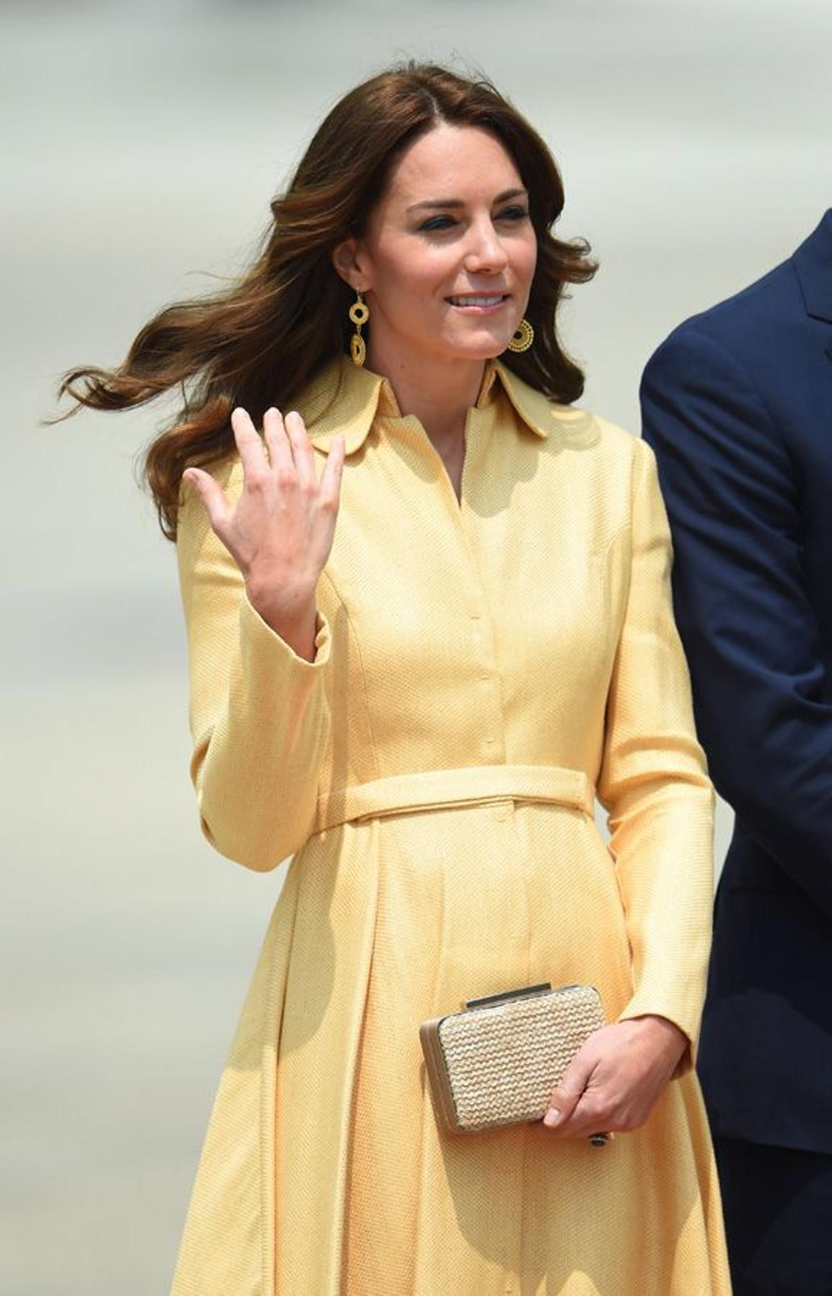 El look de Kate Middleton con vestido de Emilia Wickstead en Bután