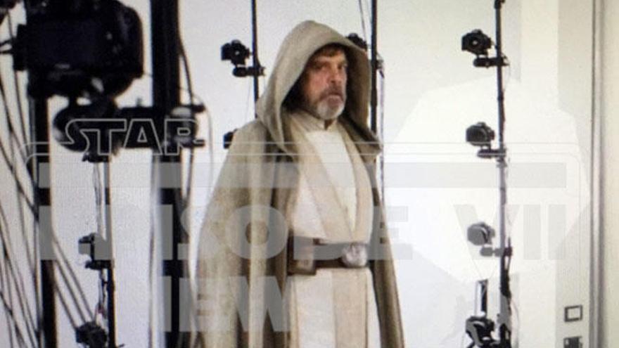 Primera imagen de Luke Skywalker