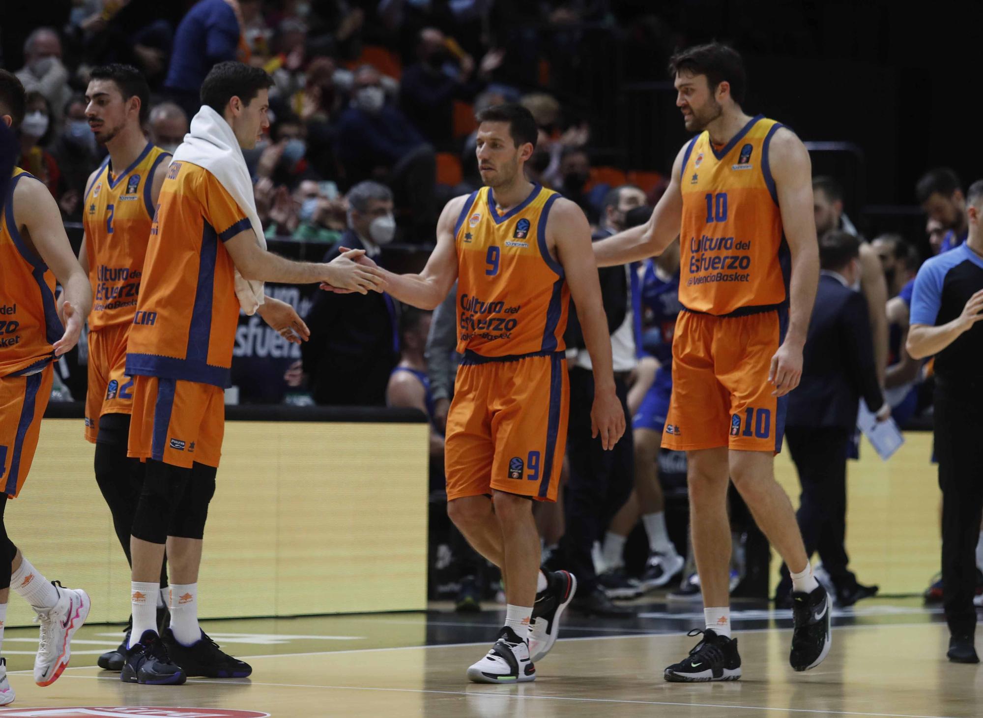 La  victoria de Valencia Basket ante el Buducnost