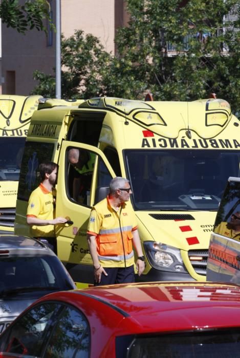 Accident a Girona