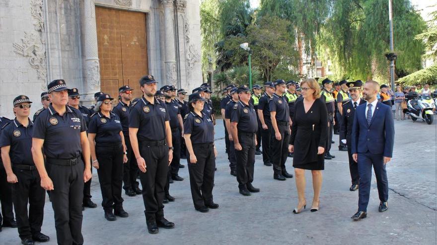 Castelló premia la labor de la policía