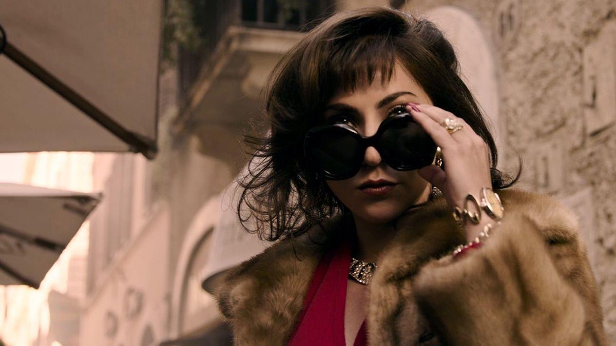 Lady Gaga, como Patrizia Reggiani, en un fotograma de ’La casa Gucci’.