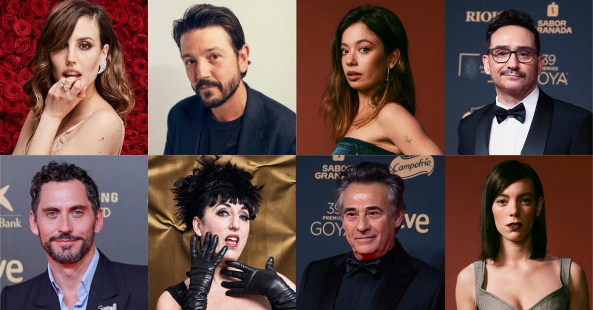 Algunos de los actores y directores que entregarán estatuillas en los Goya