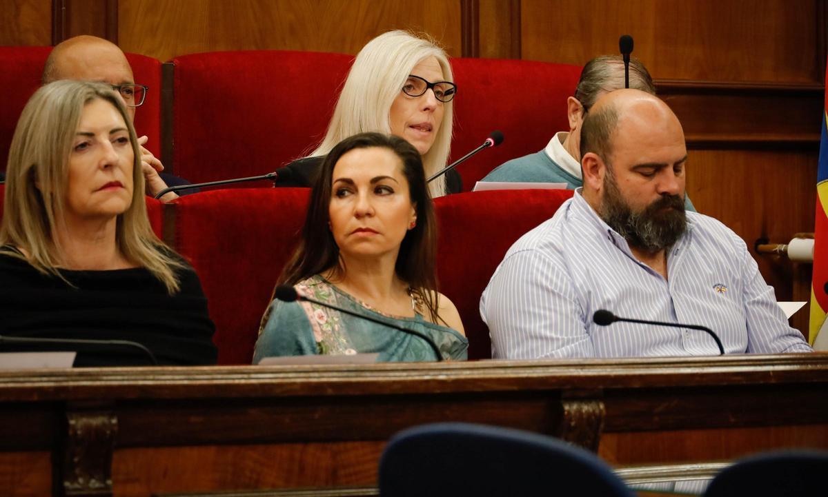 Imágenes del pleno de presupuestos de Alcoy Imágenes del pleno de presupuestos de Alcoy