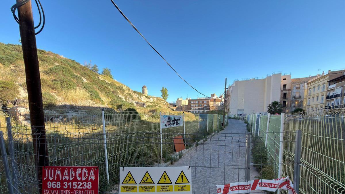 Empiezan las obras de adecuación de la calle Morería de Cartagena