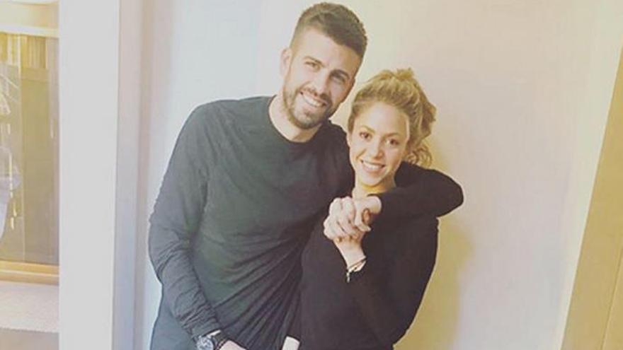 Gerard Piqué y Shakira.