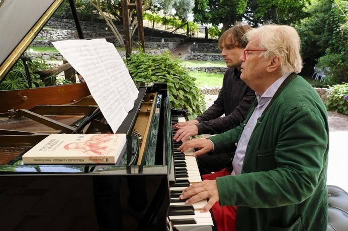 Justus Frankz, en su finca de Monte León