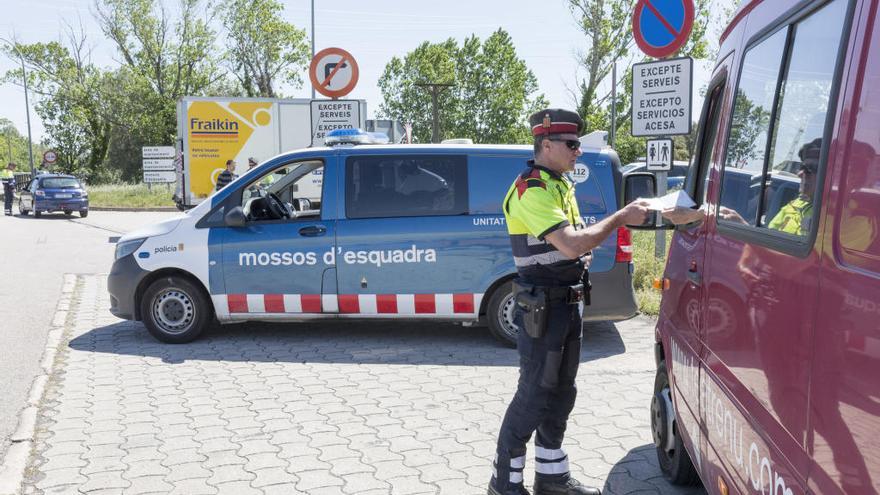 Borrassà és el centre neuràlgic dels Mossos de Trànsit.