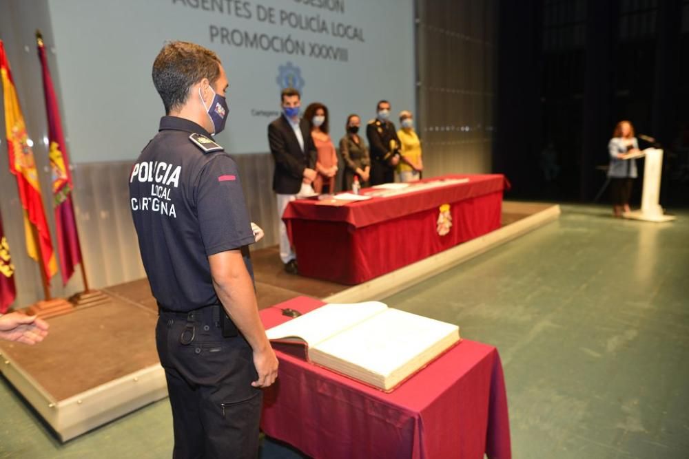 Jura de cargos de la Policía Local de Cartagena