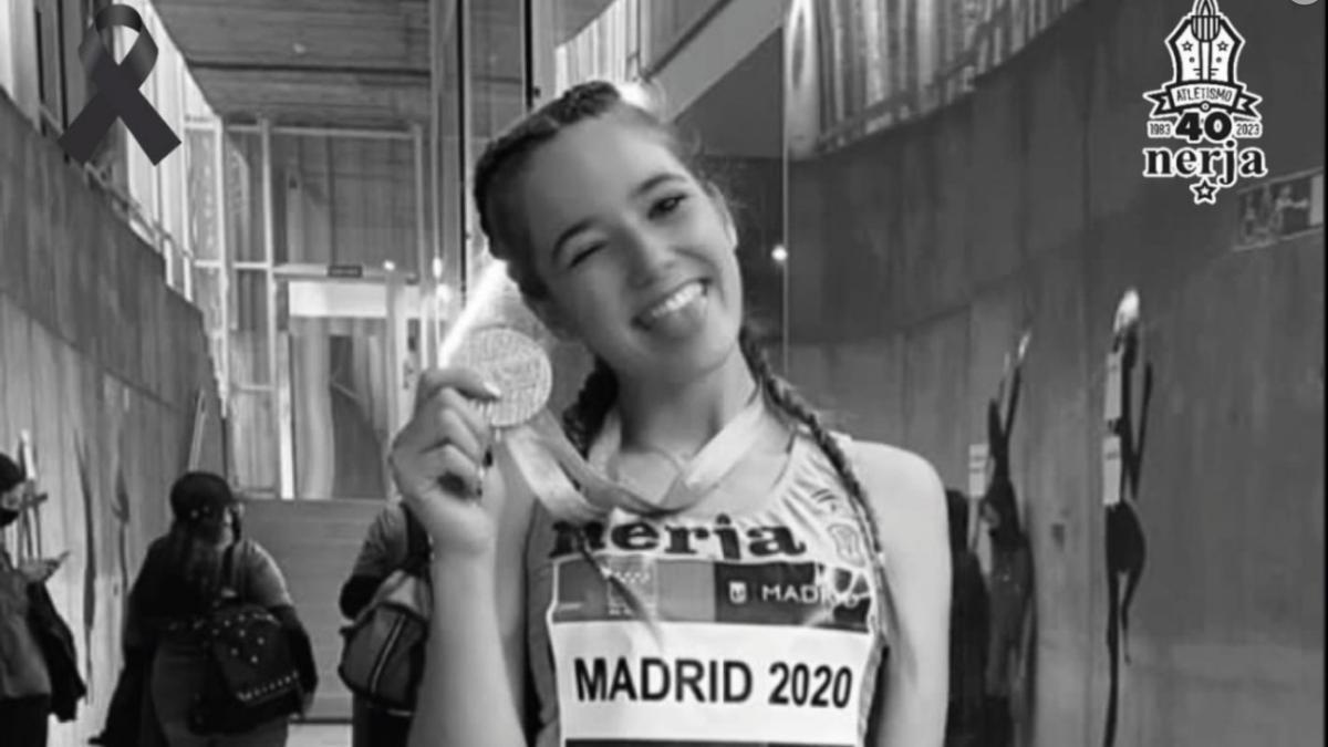 La atleta fallecida