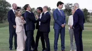 El Papa, Milei y China, el cóctel del segundo día del G7 en Italia