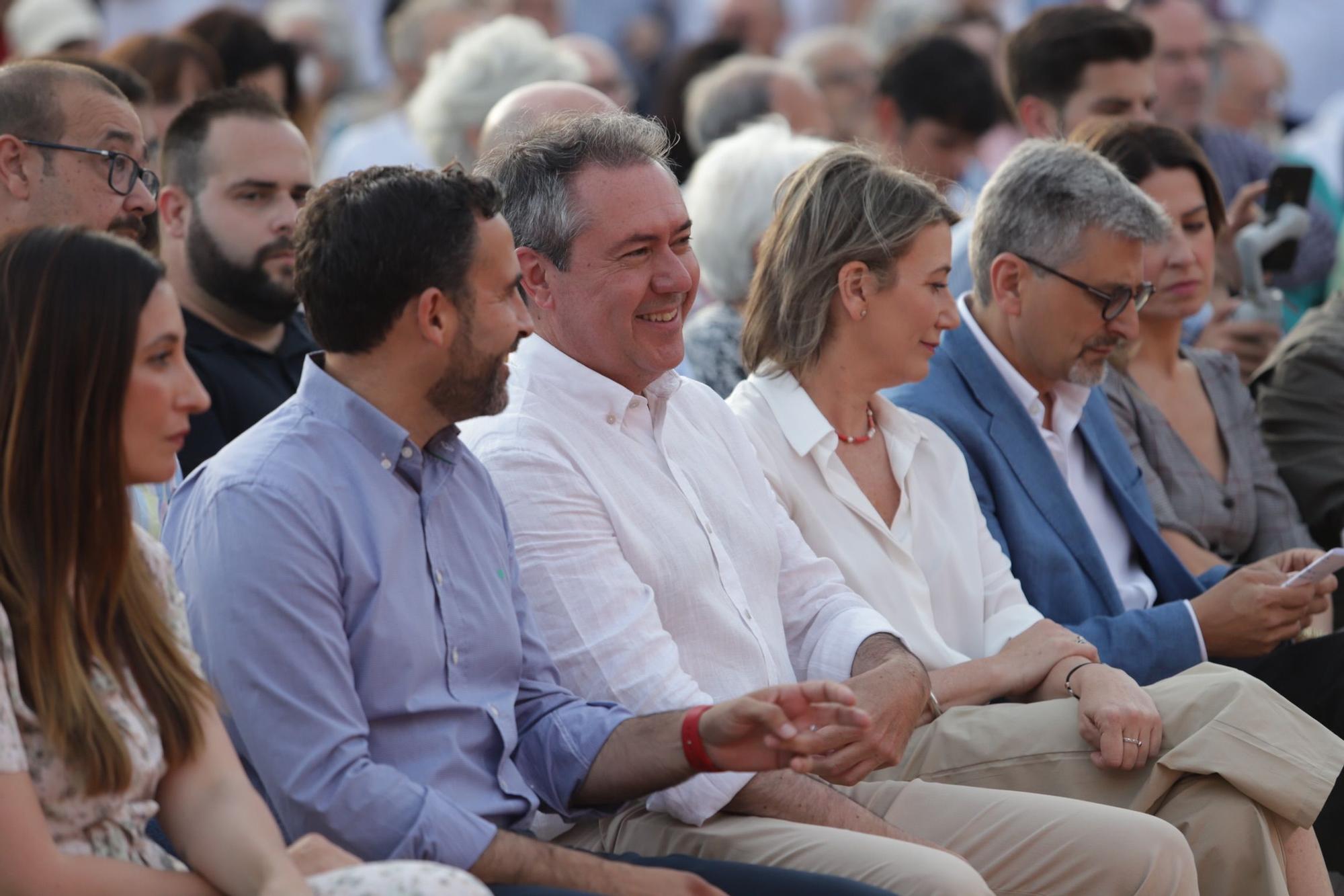 Acto de Juan Espadas, candidato del PSOE a las elecciones andaluzas, en Málaga