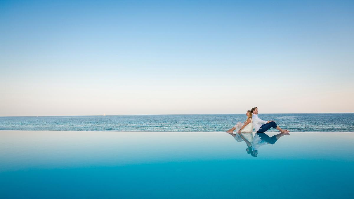 Una boda frente al mar es lo más romántica y atractiva por su paisaje de fondo.