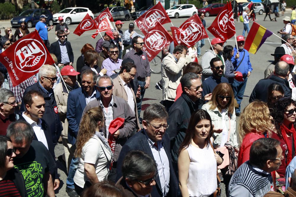 Manifestación del 1 de mayo en Valencia