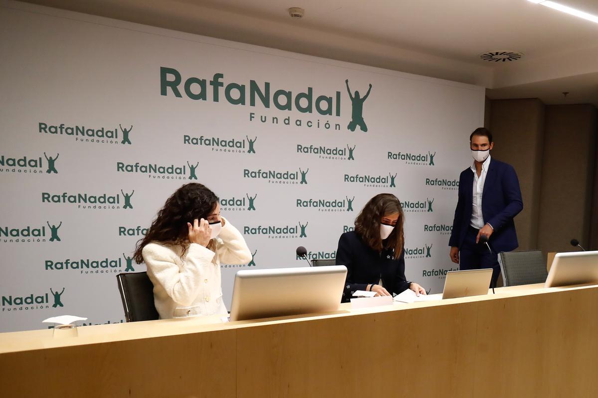 Acto de la Fundación Rafa Nadal