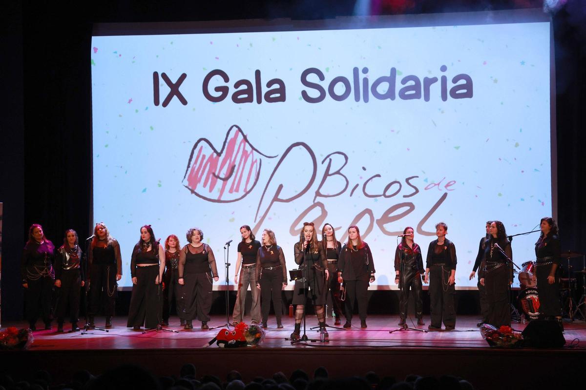 Bicos de Papel recaudó fondos para su servicio de terapia ocupacional para los niños que padecen cáncer.