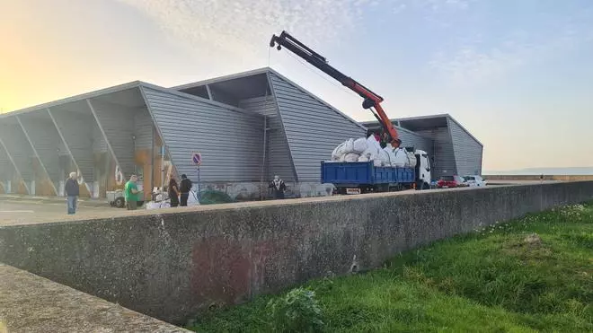 Las redes viejas o decomisadas también se reciclan