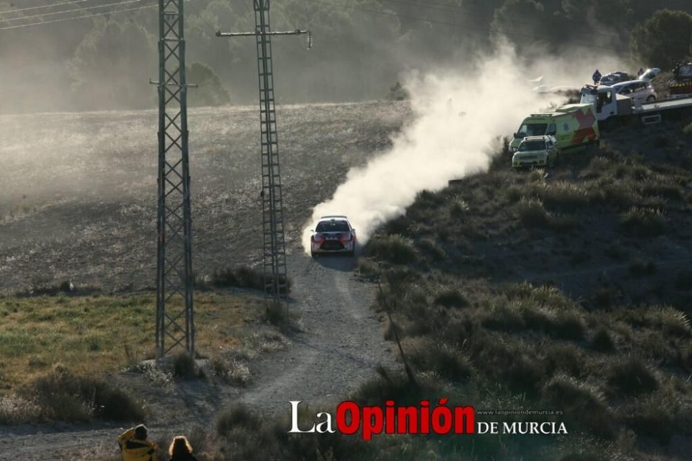 Primer especial de la jornada en el VIII Rallie Tierras Altas de Lorca