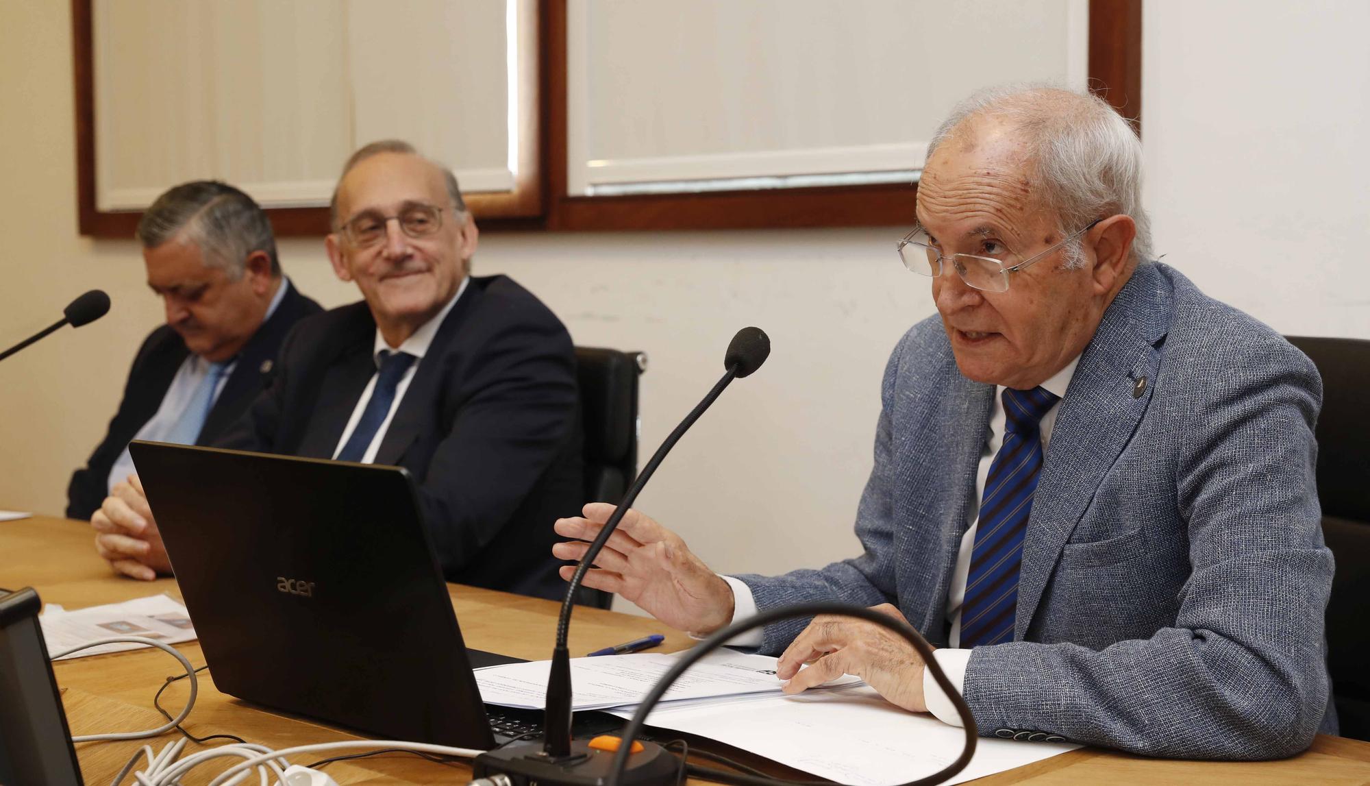 Luis Espada, durante su intervención.