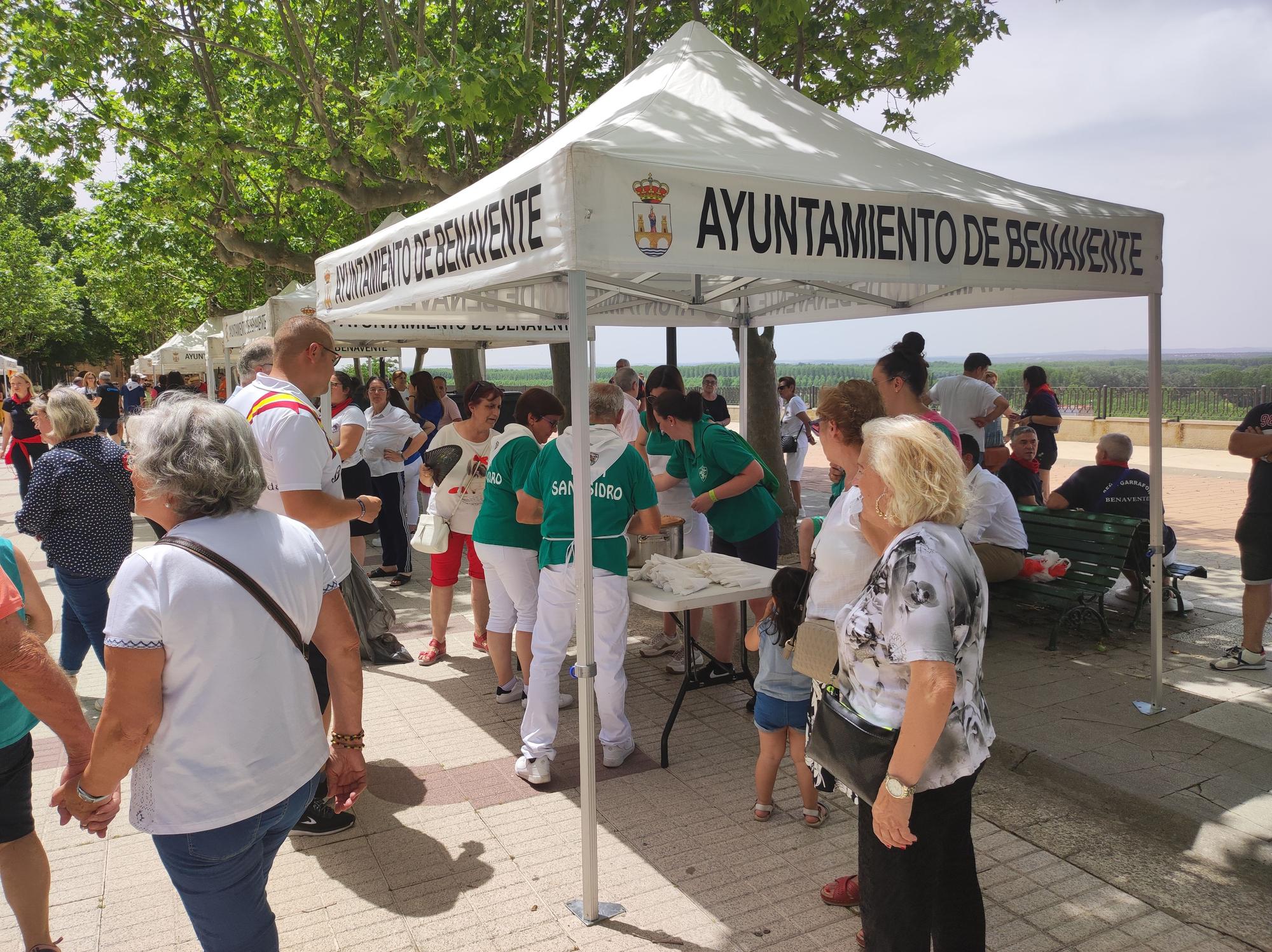 Fiestas del Toro Enmaromado: Degustación popular en Benavente