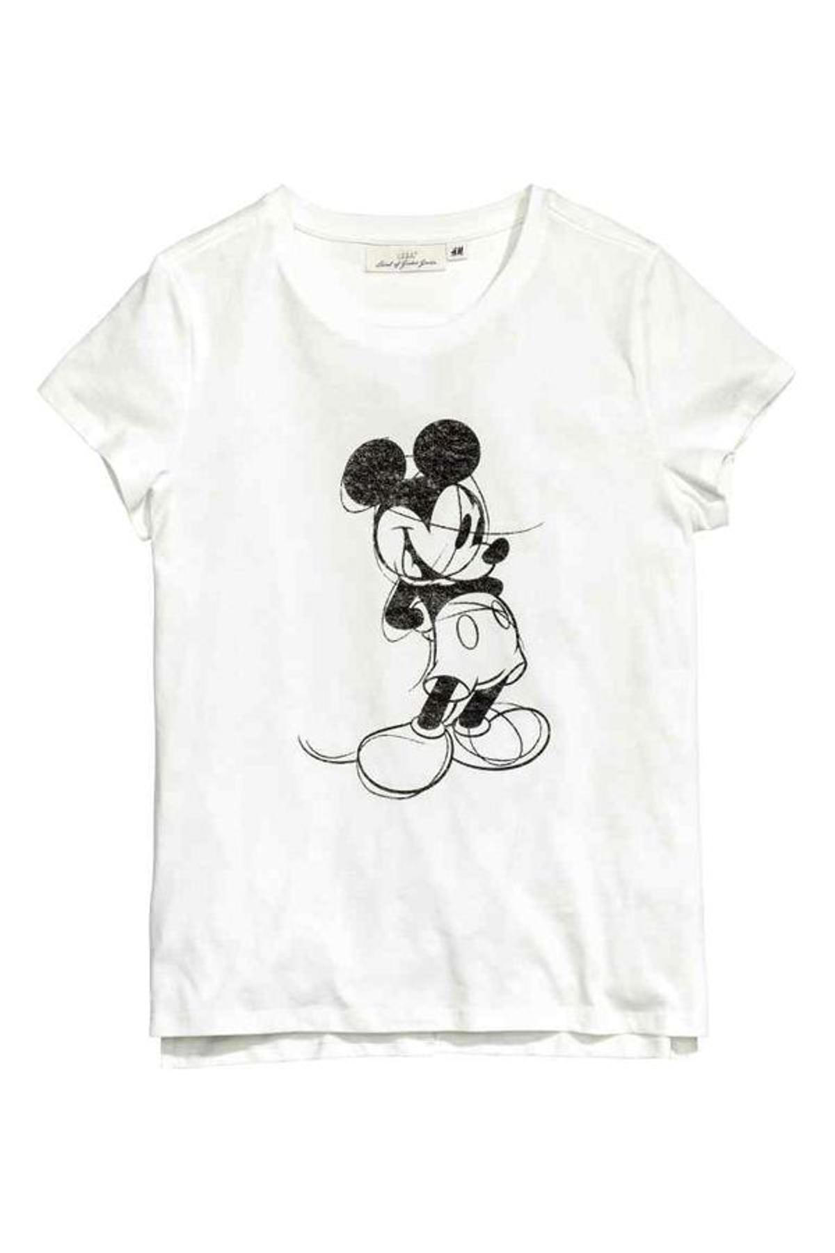 Mickey Mouse, icono de moda: camiseta de H&M